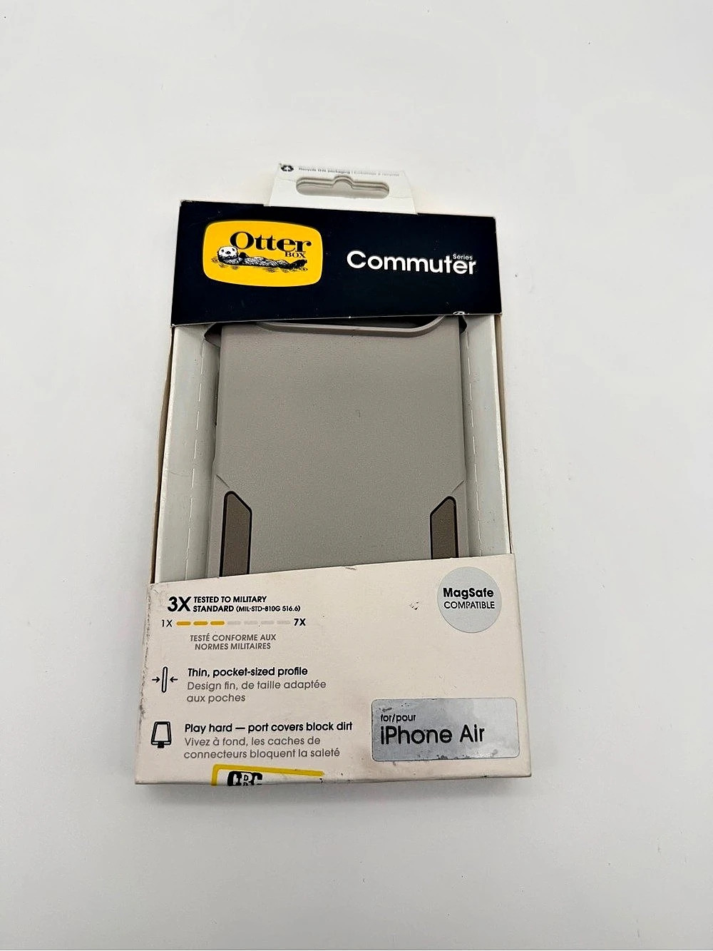 OtterBox Commuter Series Case with MagSafe for iPhone Air iPhone Air Case Black
